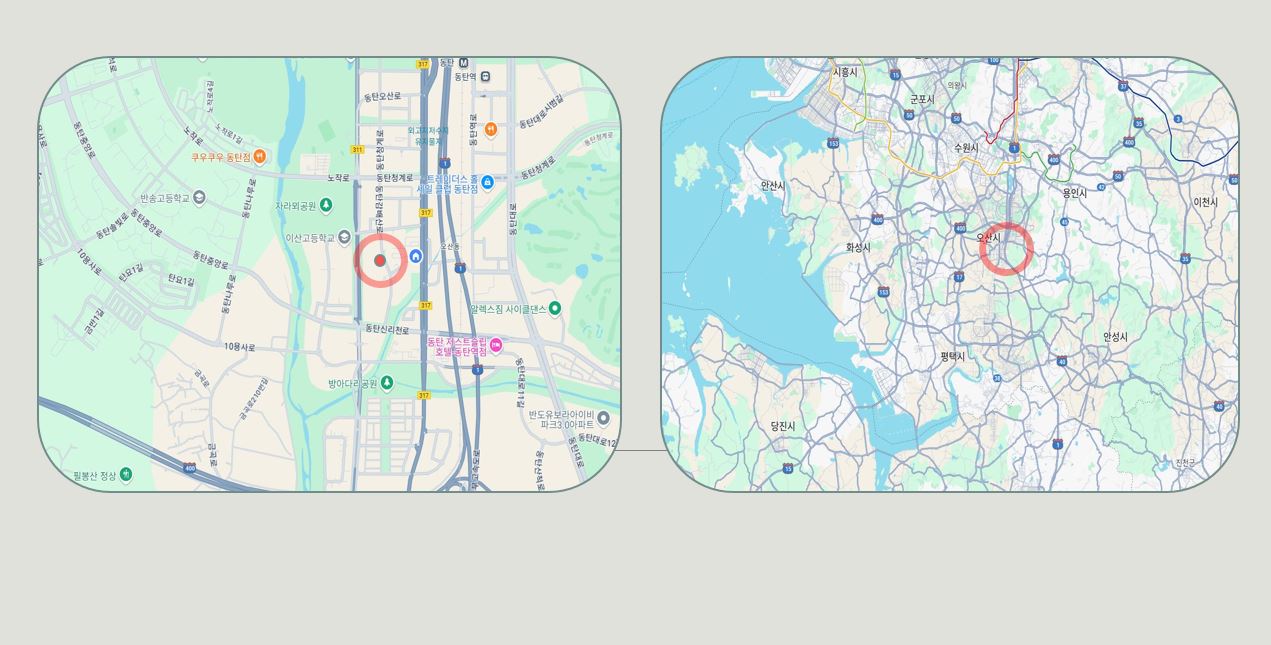 회사 주소 그림 사진