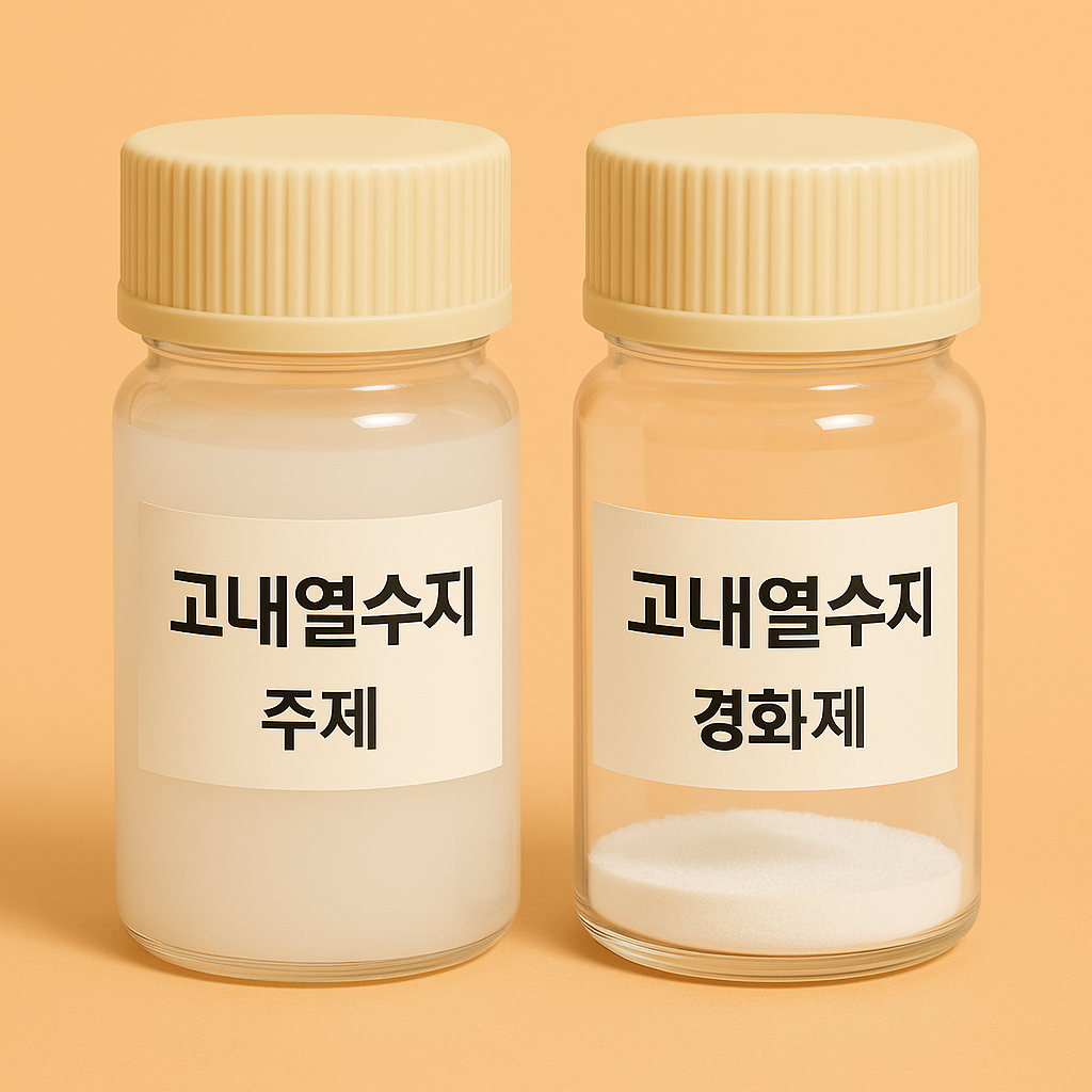 내열 수지 사진 불소 고내열 수지